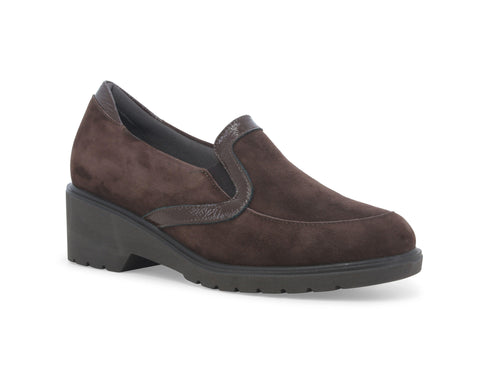 Melluso Scarpe Comfort Invernali Senza Stringhe Tomaia Camoscio